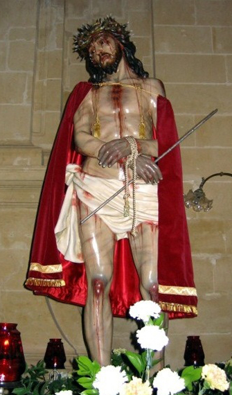 'Ecce Homo', испанская полихромная скульптура