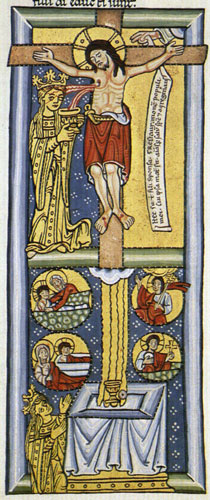'The vision of St Hildegard of Bingen'